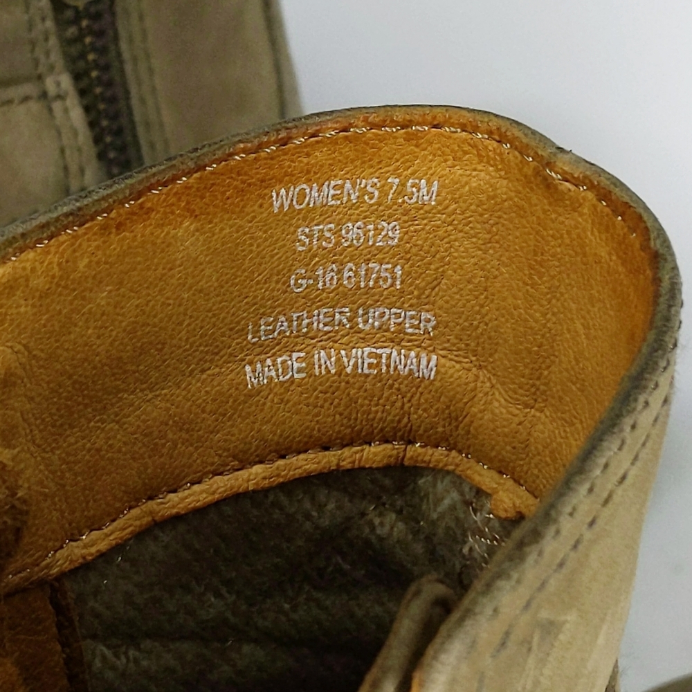 Sperry Gold Cup Liberty Clove Wedge Bootie 7.5 - Picture 11 of 14